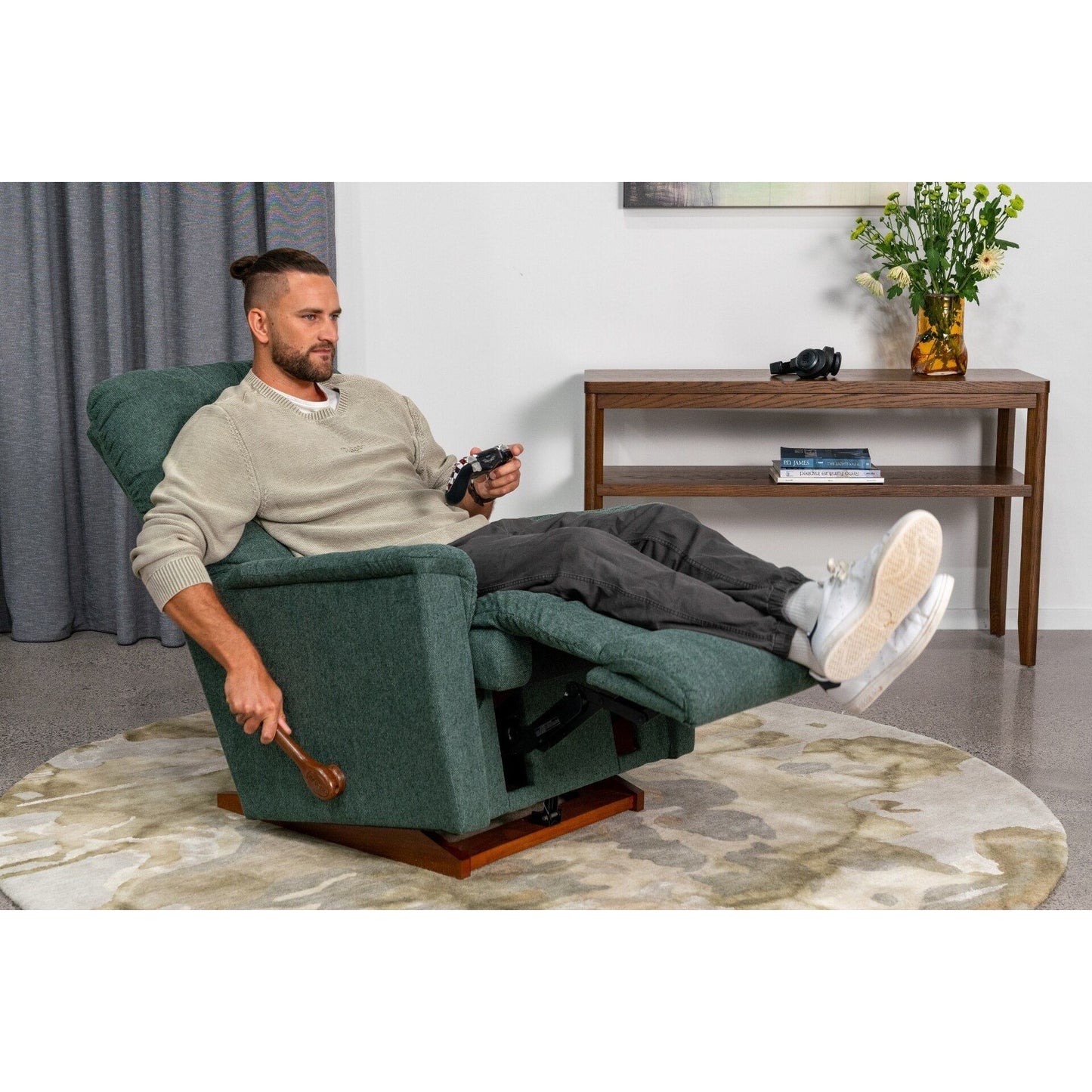 Drew Rocker Recliner - Fabric
