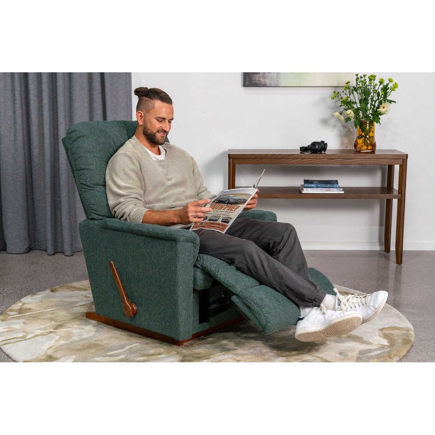 Drew Rocker Recliner - Fabric