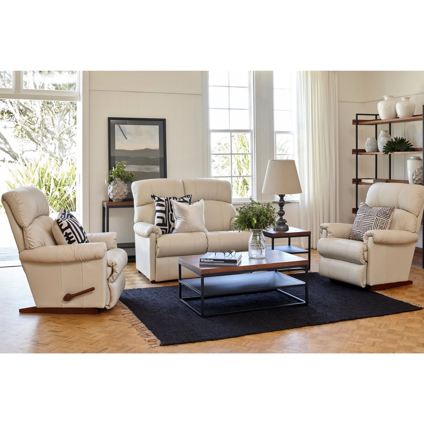 Eden 2 Seater Sofa - Leather