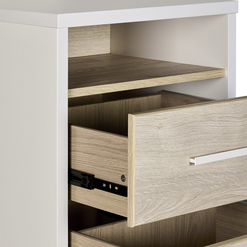 Fern 2-Drawer Tall Bedside