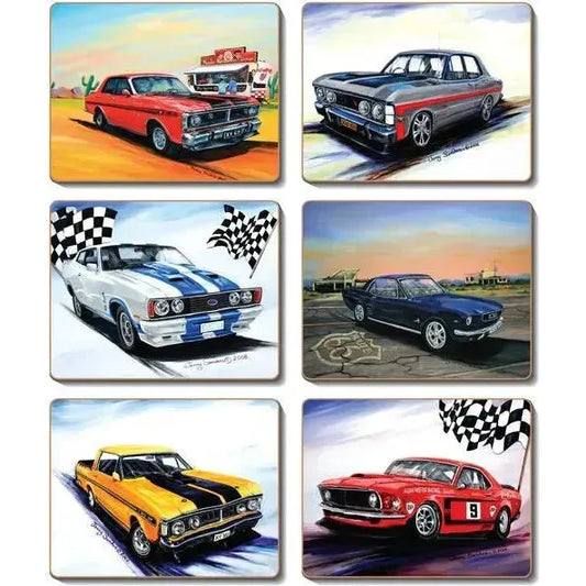 Ford Muscle Coasters