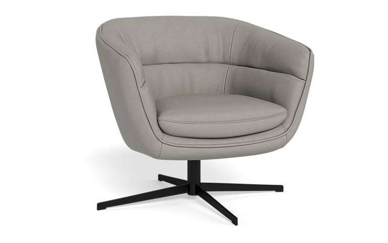 Franco Swivel Armchair - Leather