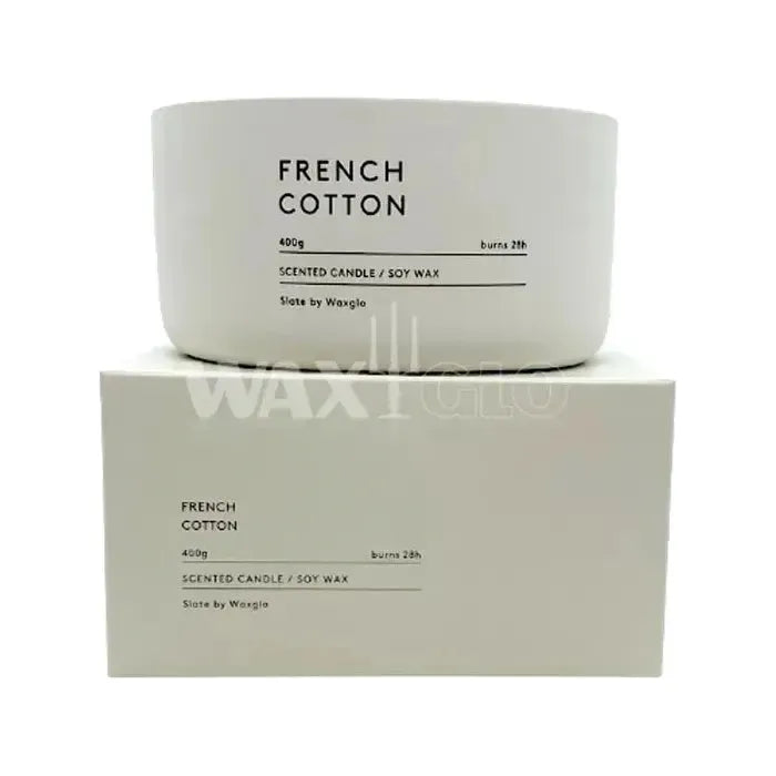 French Cotton 400g Soy Wax Candle