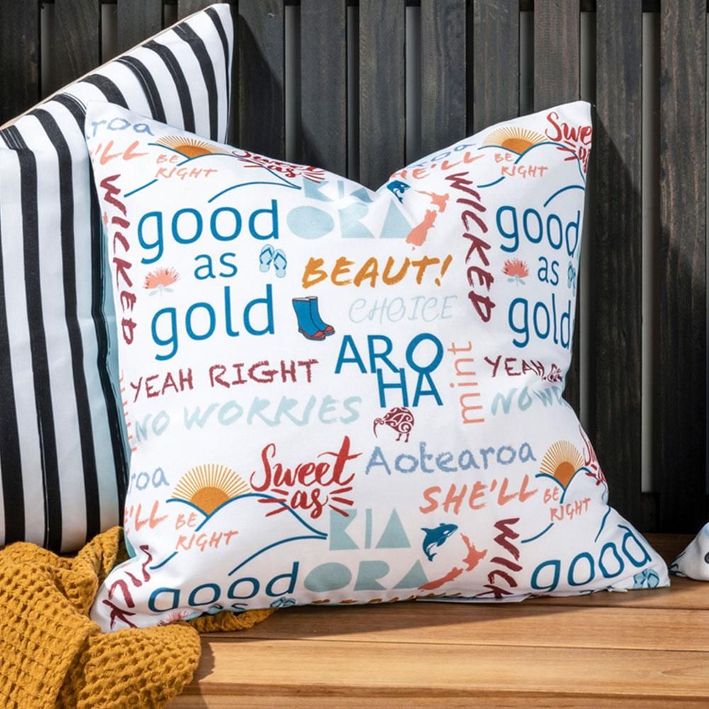 Good as Gold Outdoor Cushion