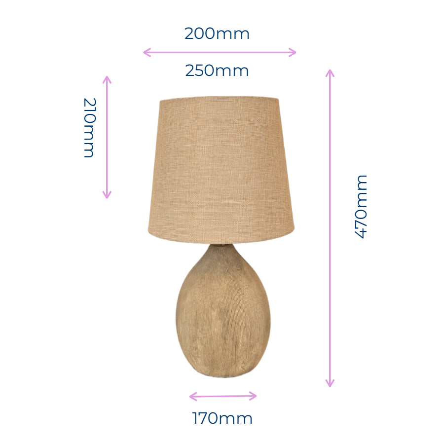 Haast Ceramic Table Lamp