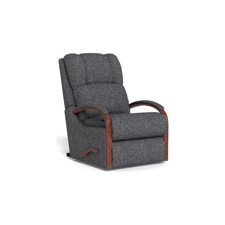Harbor Town Mahogany Rocker Recliner - Fabric