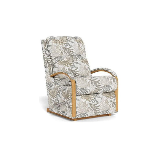 Harbor Town Oak Rocker Recliner - Fabric