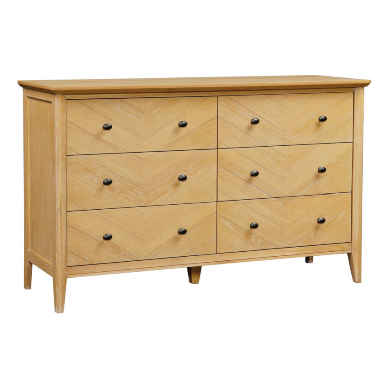 Hemsly 6-Drawer Lowboy