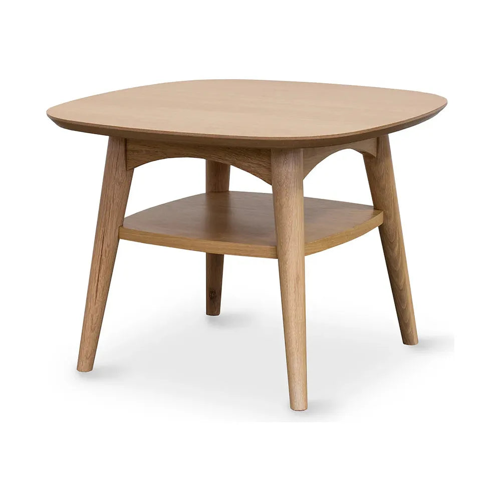 Oslo Lamp Table with Shelf