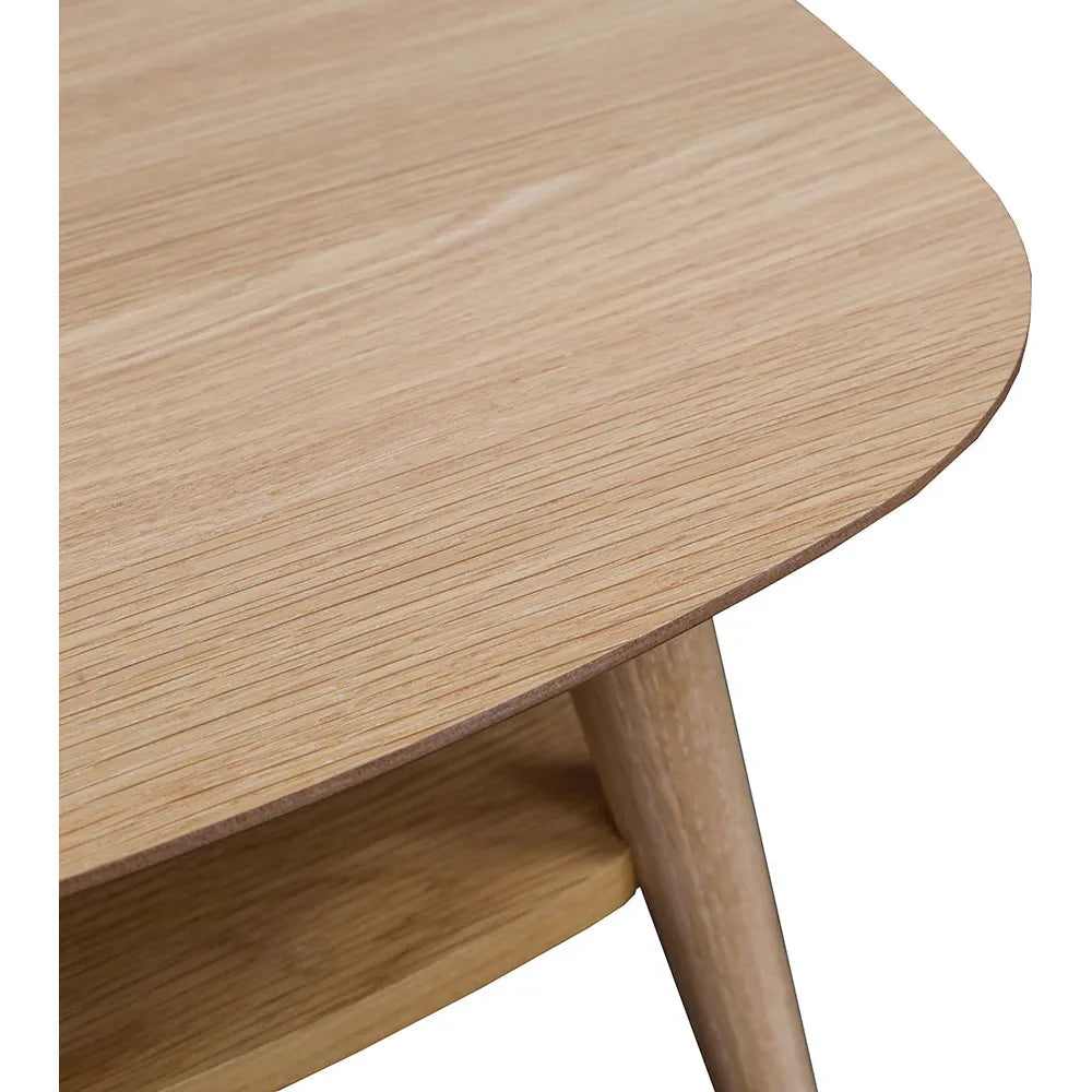 Oslo Lamp Table with Shelf