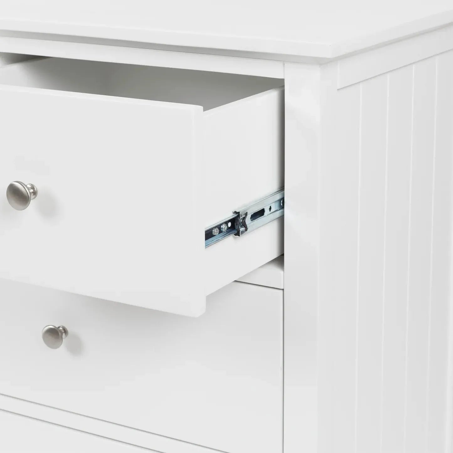 Jessica 7-Drawer Tallboy - White