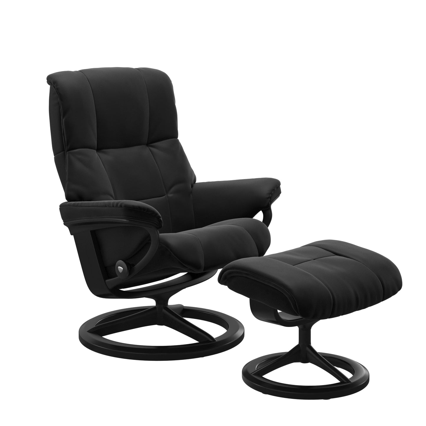 Mayfair Medium Leather Recliner - Signature Base