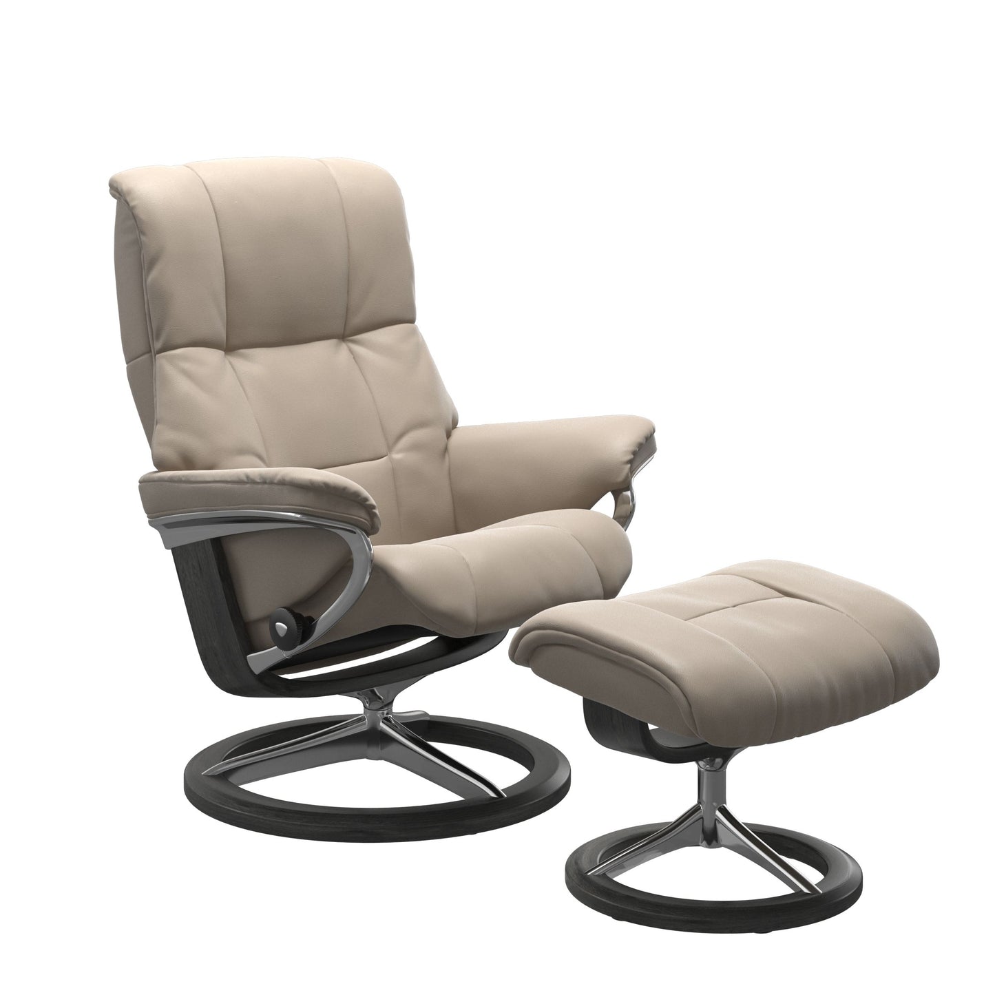 Mayfair Medium Leather Recliner - Signature Base
