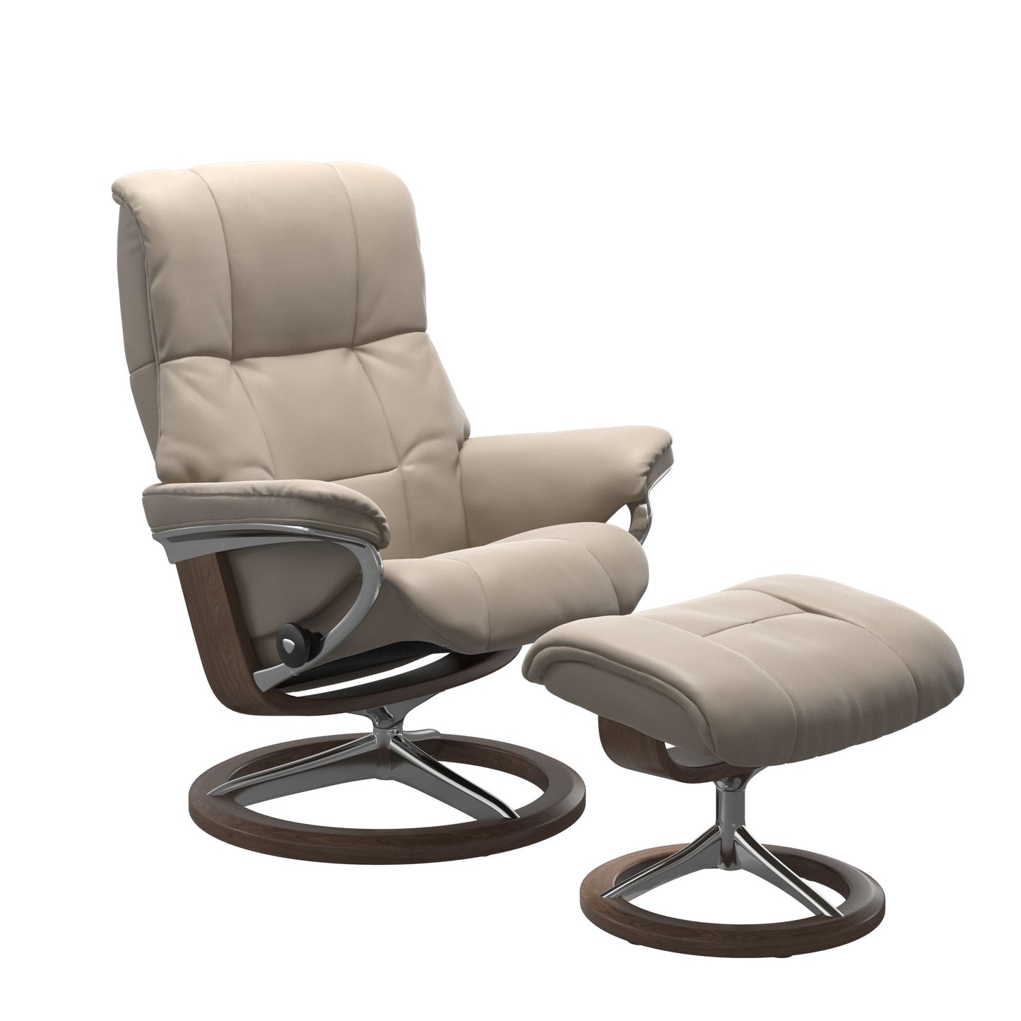 Mayfair Medium Leather Recliner - Signature Base
