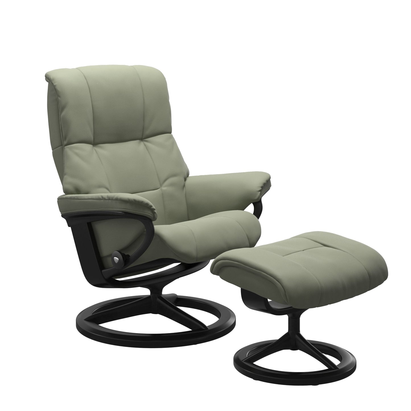 Mayfair Medium Leather Recliner - Signature Base