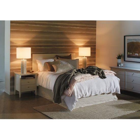 Aria 2-Drawer Open Shelf Bedside