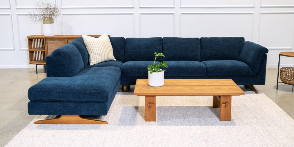 Nash 3-Seater with LHF Chaise - Fabric