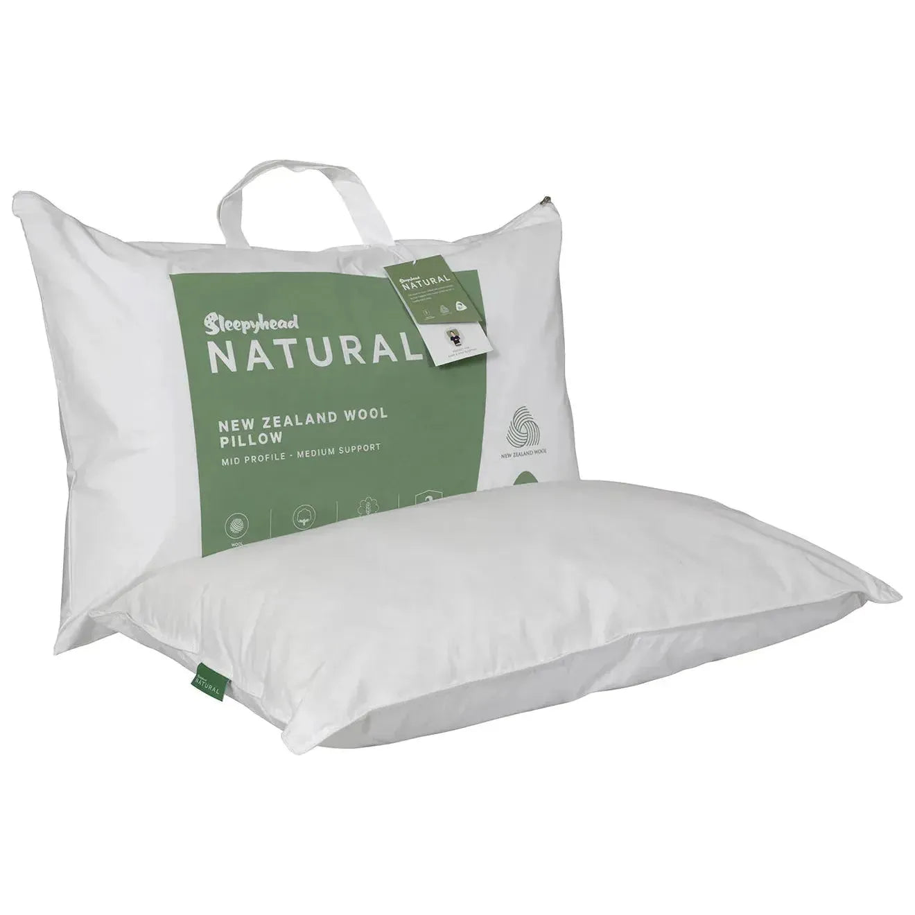 Natural: New Zealand Wool Pillow