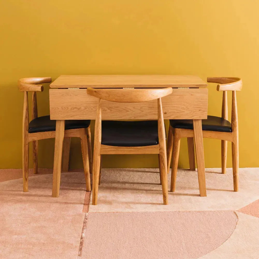 Nordik Square Dropleaf Dining Table
