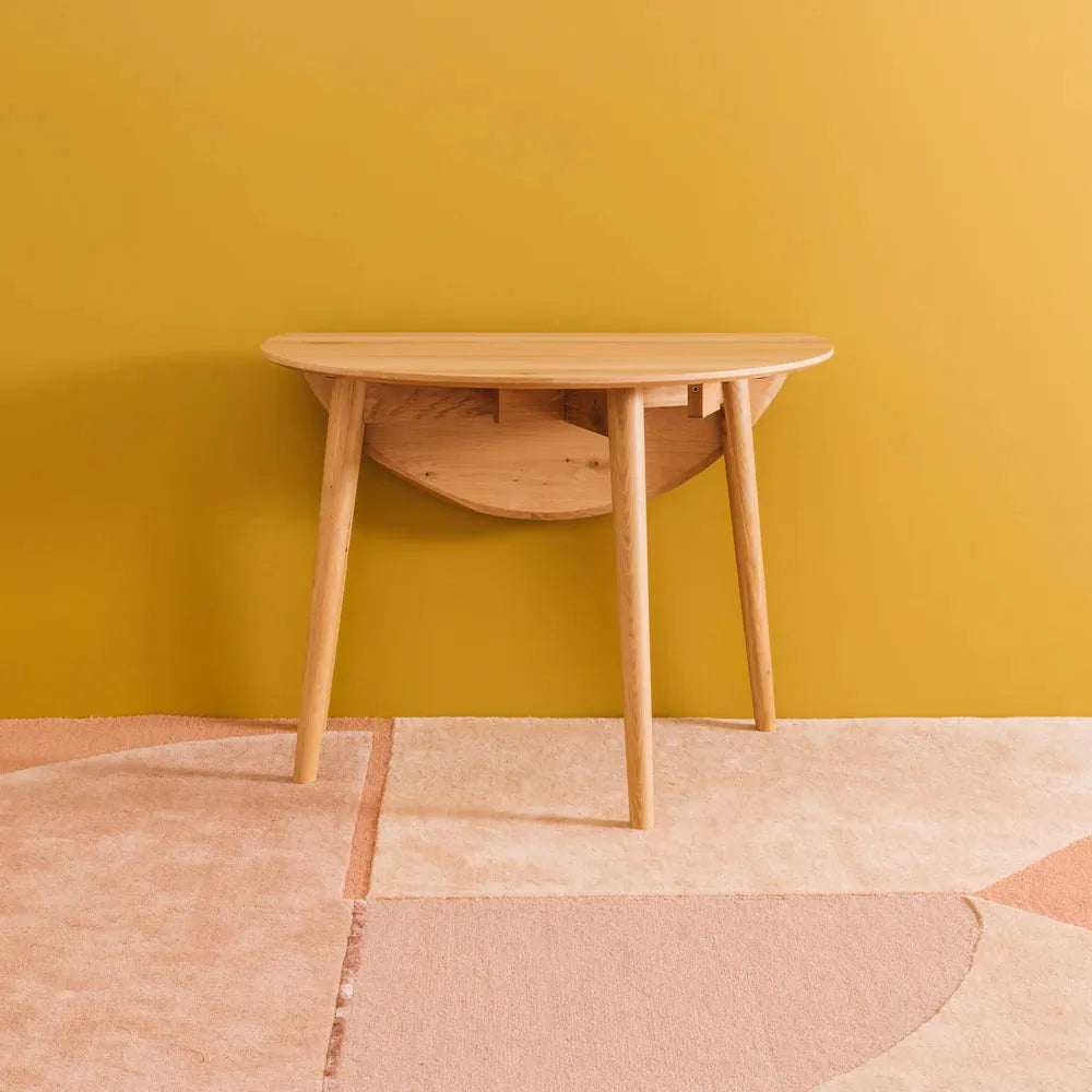 Nordik Round Dropleaf Dining Table