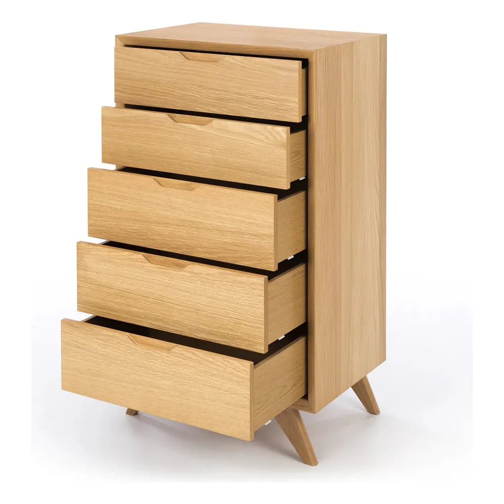 Norway 5-Drawer Tallboy