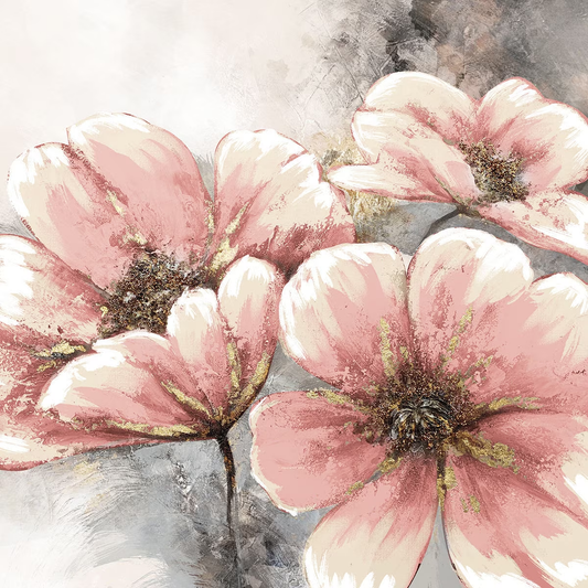 Pink Floral Canvas