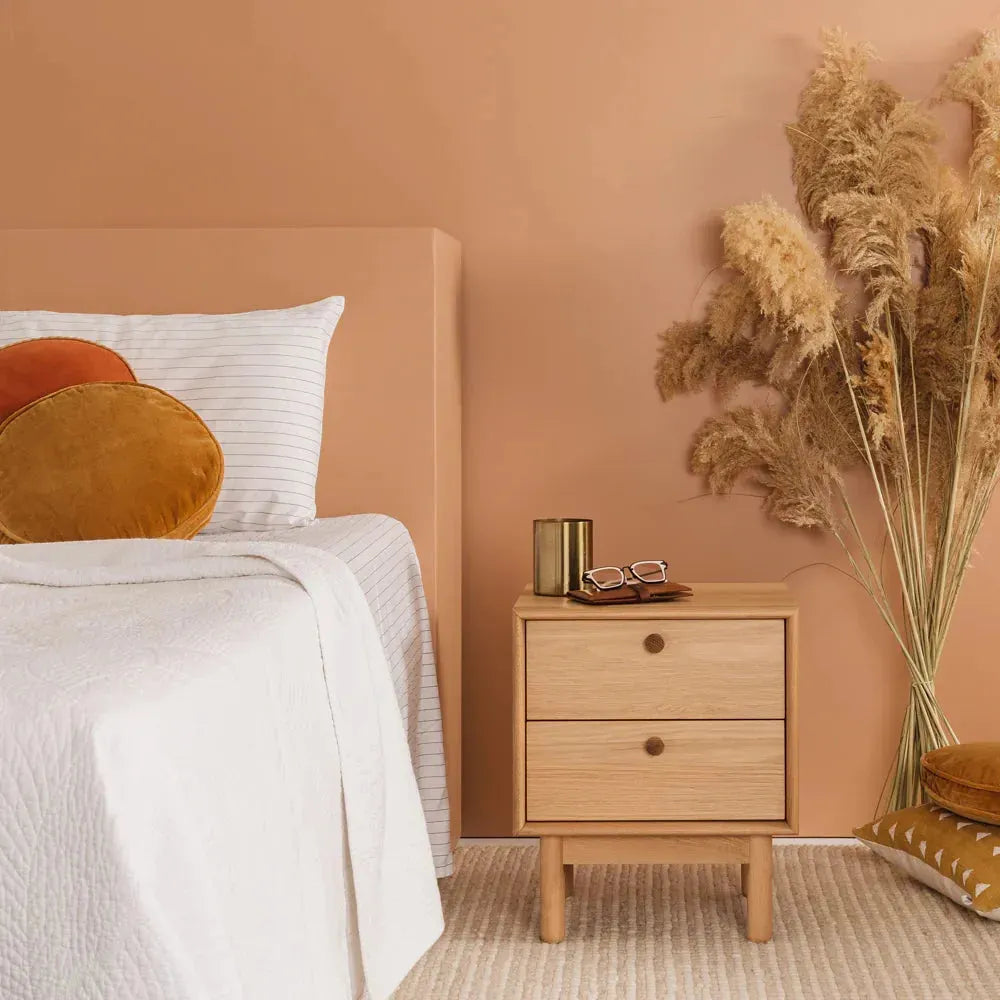 Rotterdam 2-Drawer Bedside