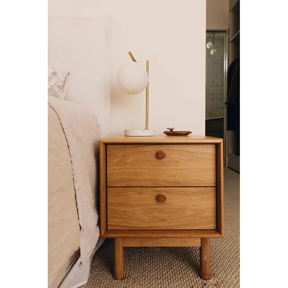 Rotterdam 2-Drawer Bedside