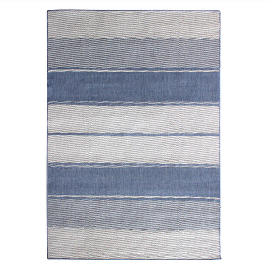 Eden Ocean Stripe Indoor/Outdoor Floor Rug
