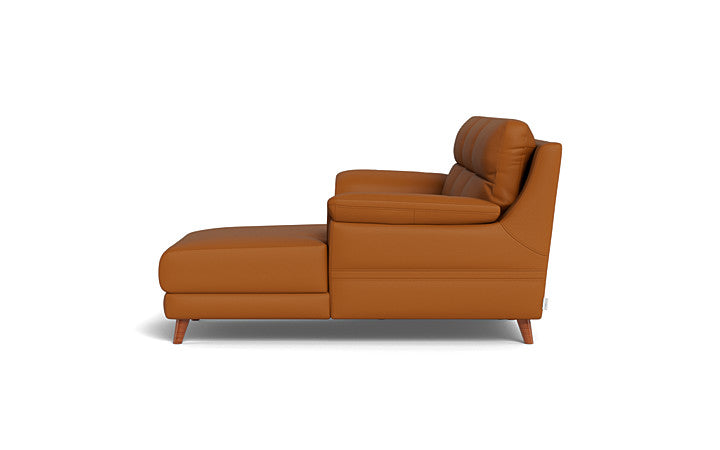 Sereno 2-Seater Power Reclining Sofa with RHF Chaise - Leather