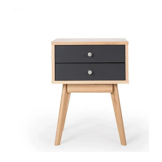Radius 2-Drawer Bedside