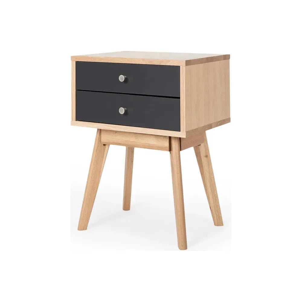 Radius 2-Drawer Bedside
