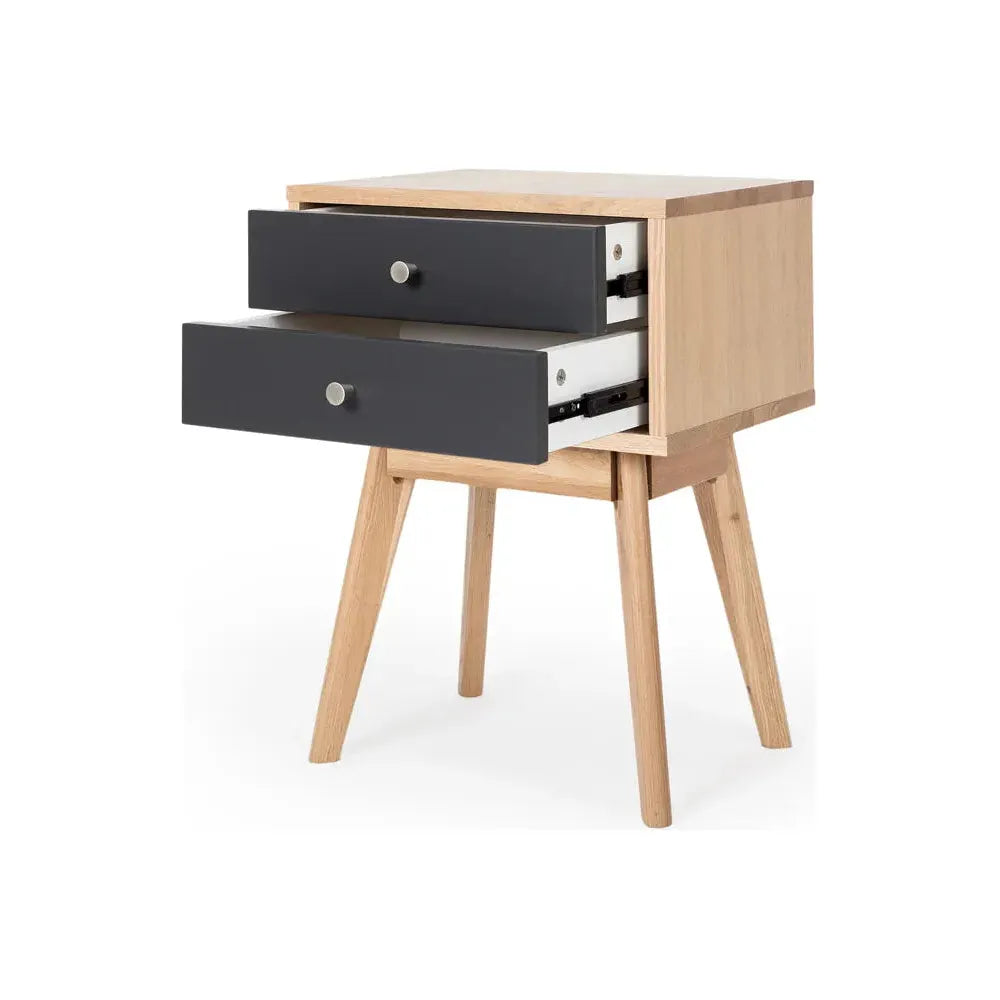 Radius 2-Drawer Bedside
