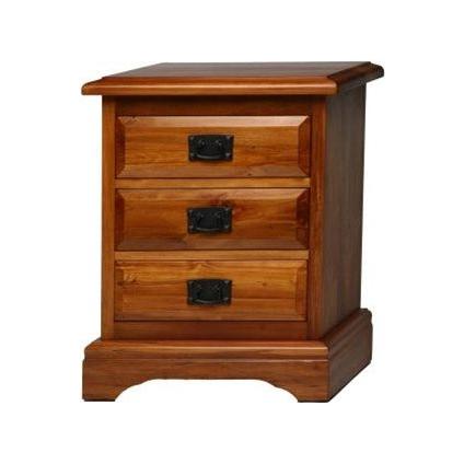 Somerfield 3-Drawer Bedside