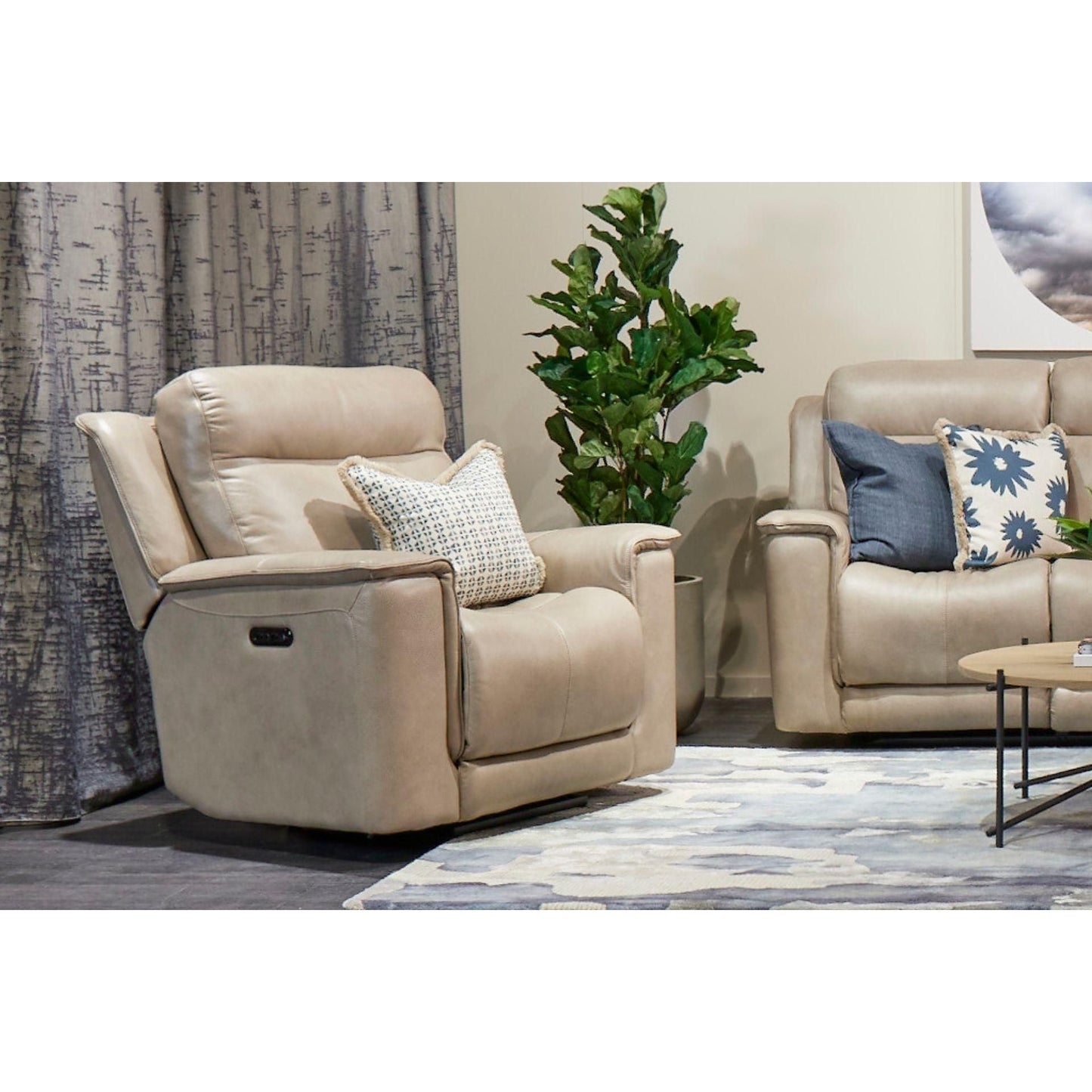 Southwest Power Recliner - Leather