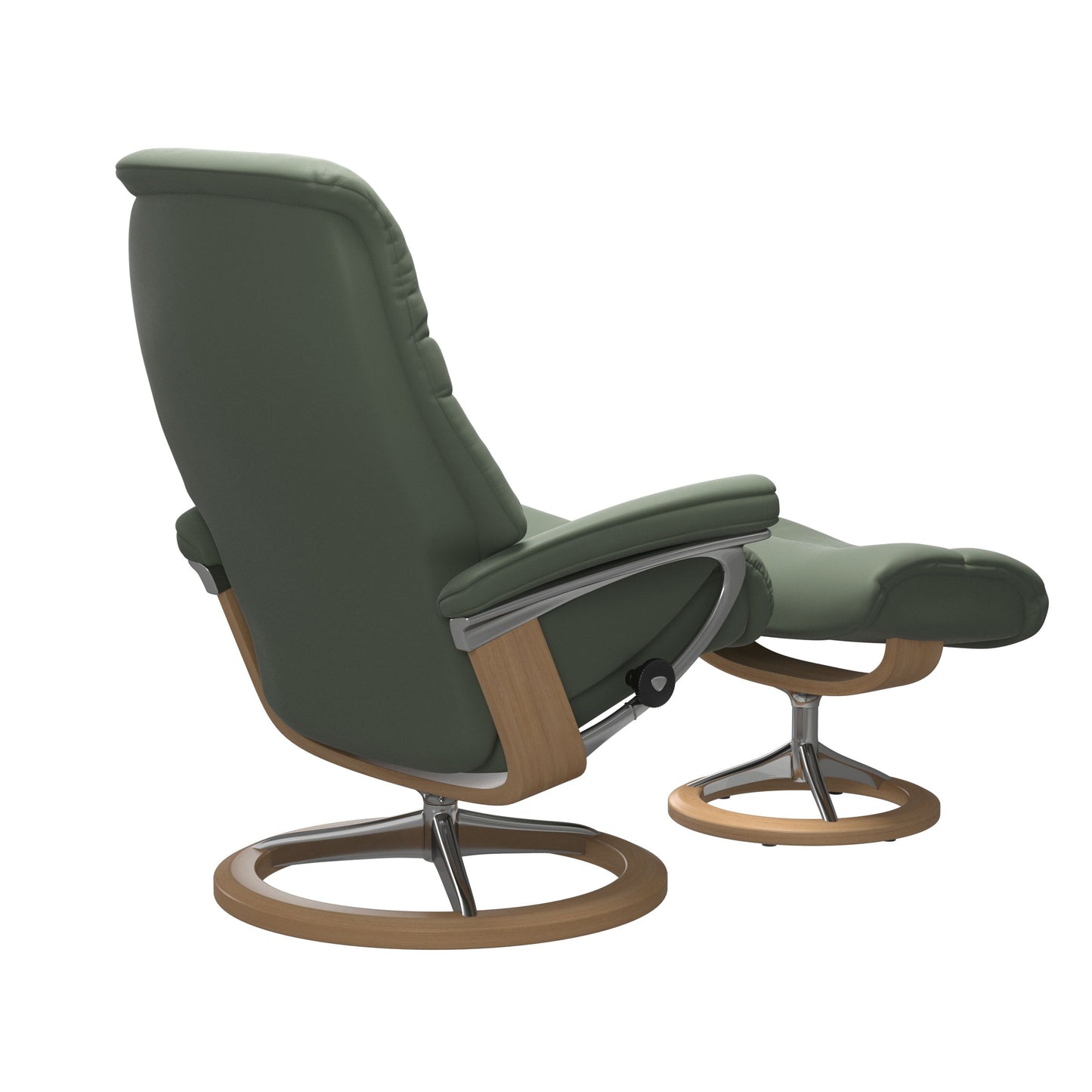 Sunrise Small Leather Recliner - Signature Base