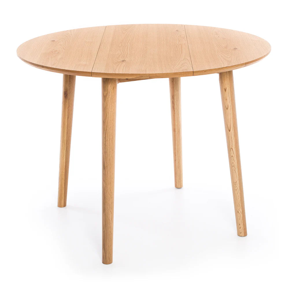 Nordik Round Dropleaf Dining Table