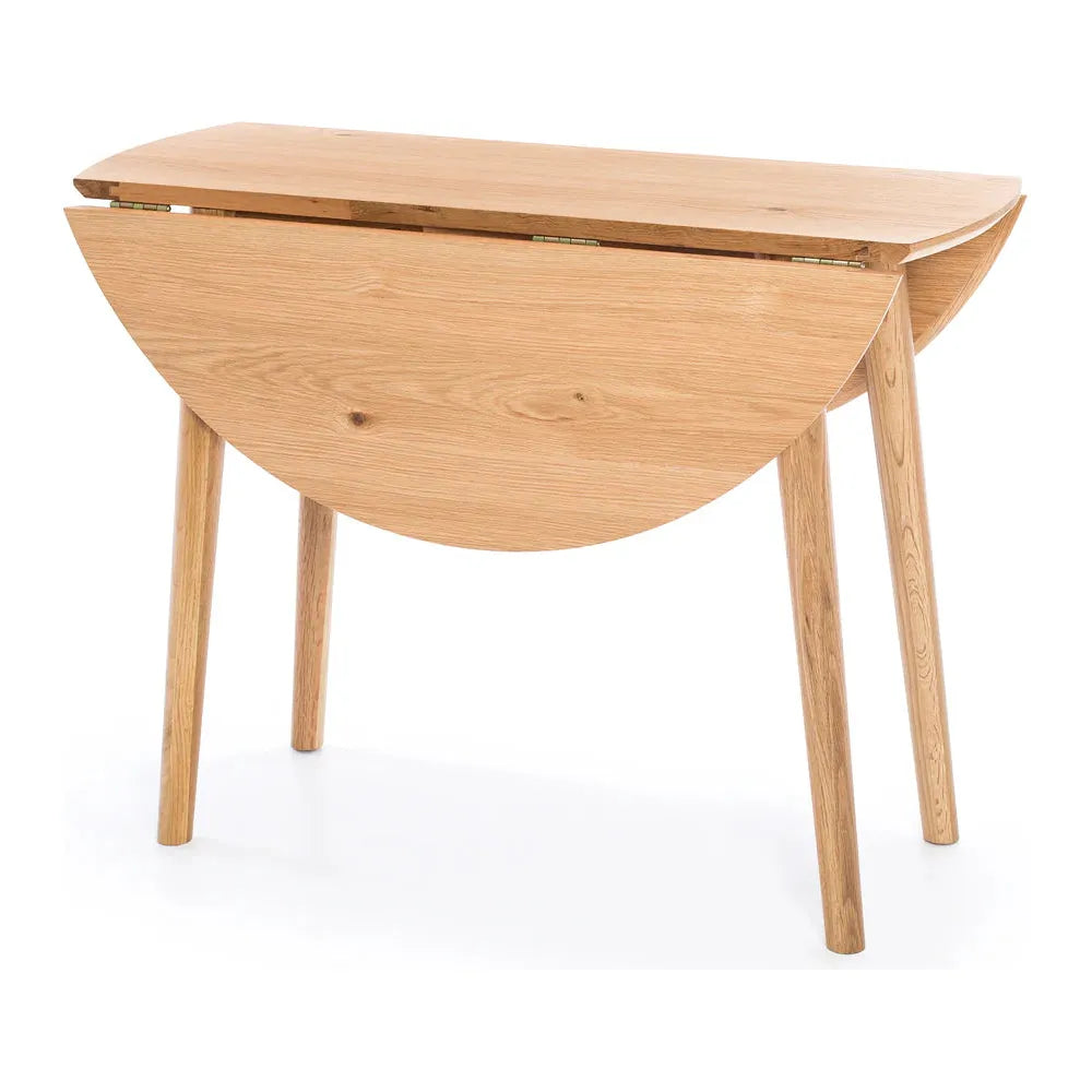Nordik Round Dropleaf Dining Table