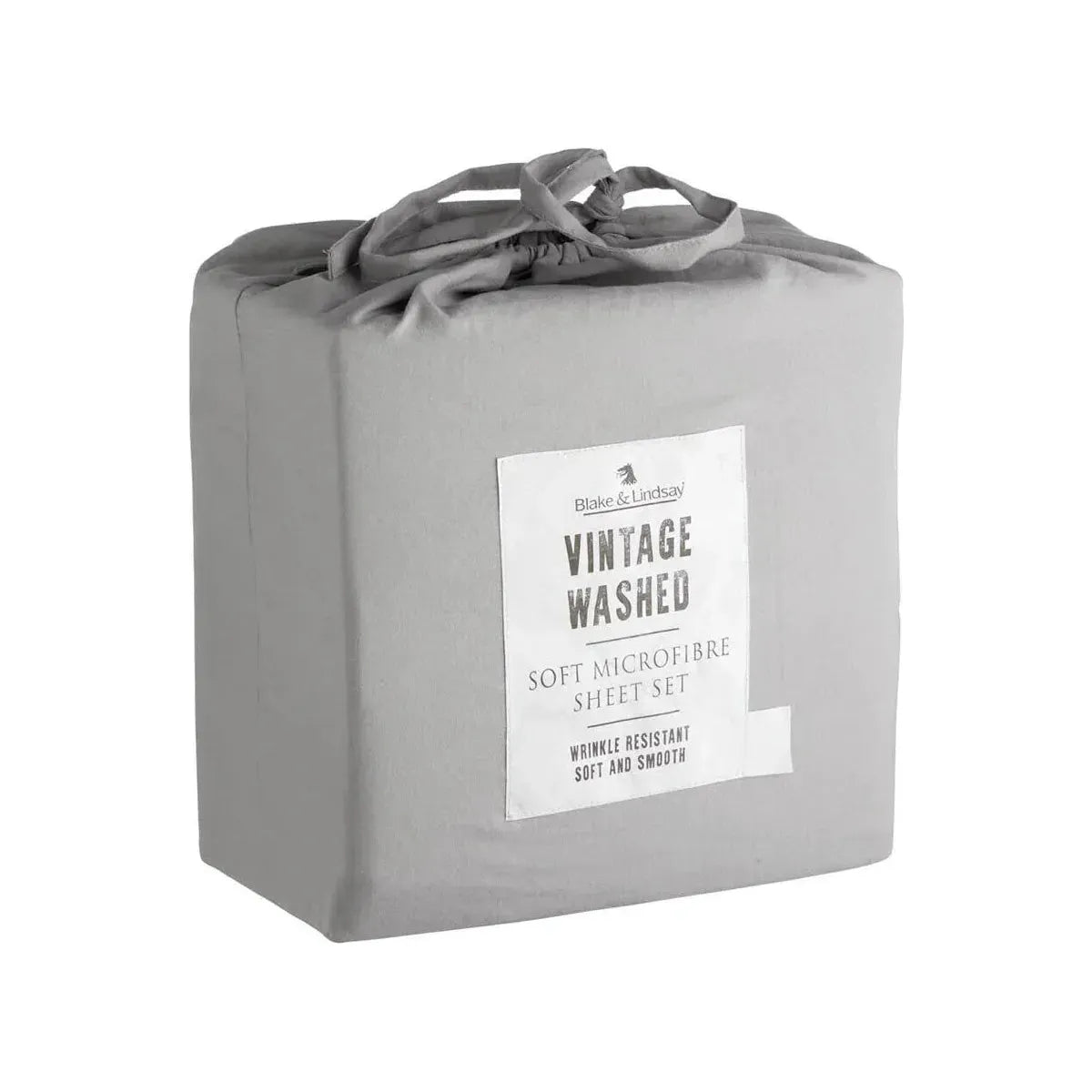 Vintage Washed Microfibre Sheet Set