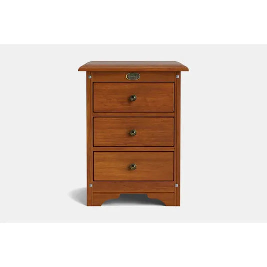 Villager 3-Drawer Bedside
