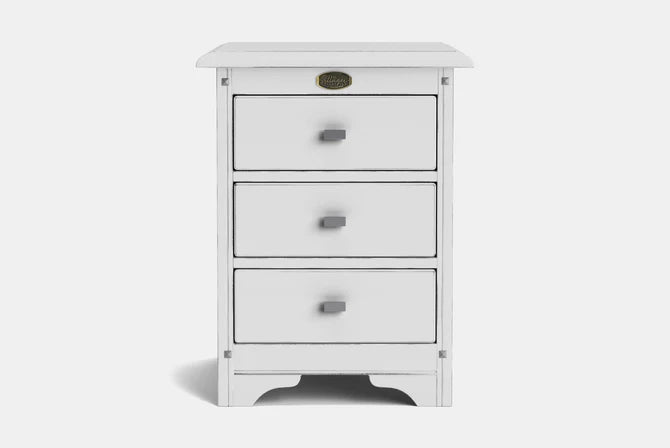 Villager 3-Drawer Bedside