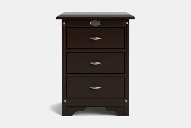 Villager 3-Drawer Bedside