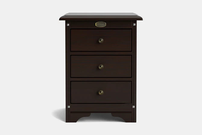 Villager 3-Drawer Bedside