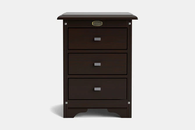 Villager 3-Drawer Bedside