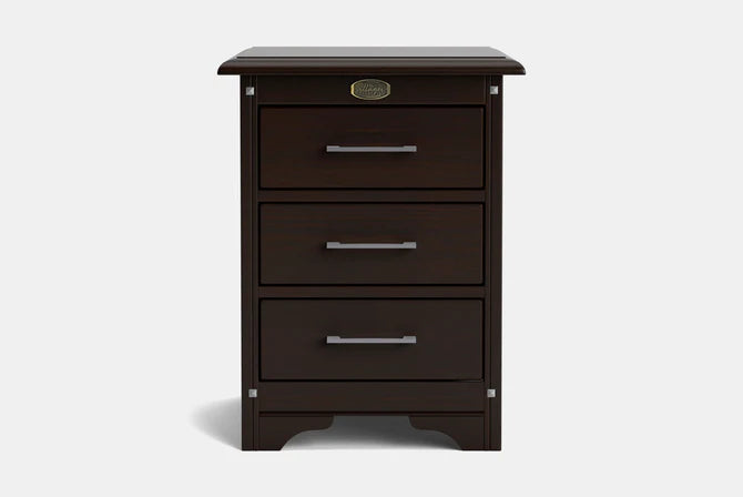 Villager 3-Drawer Bedside