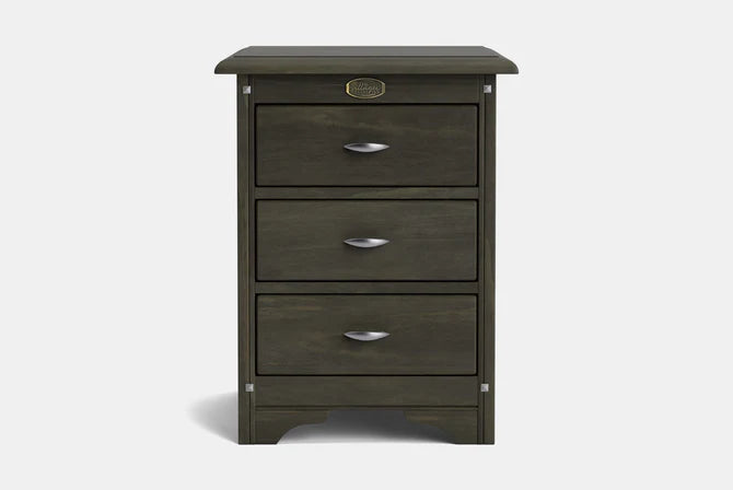 Villager 3-Drawer Bedside