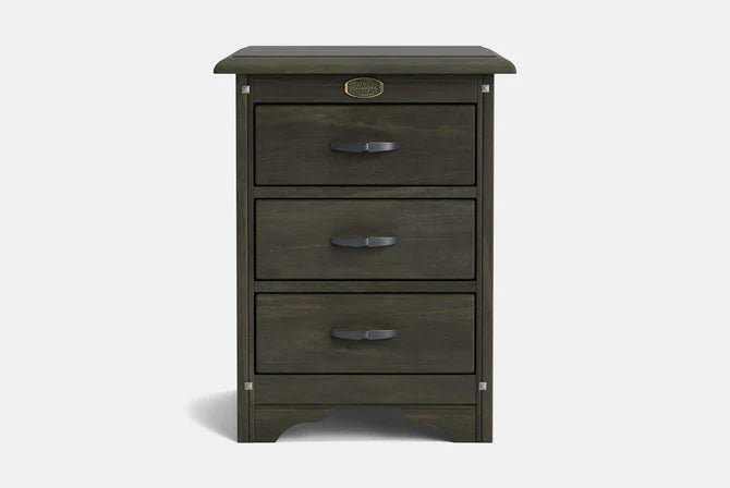 Villager 3-Drawer Bedside