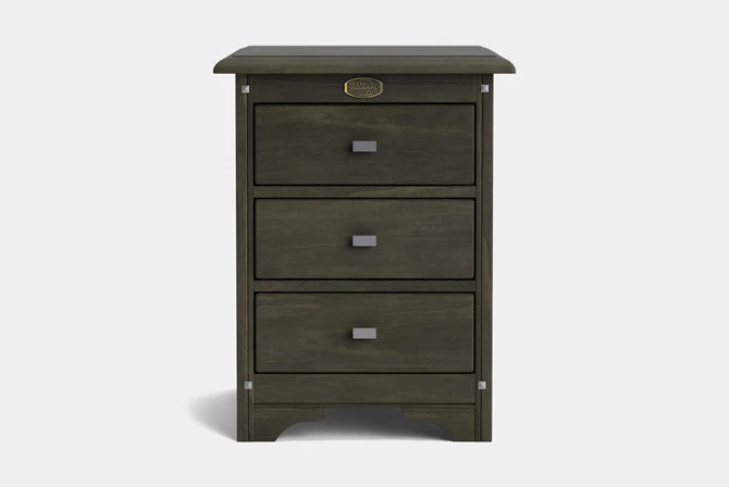 Villager 3-Drawer Bedside