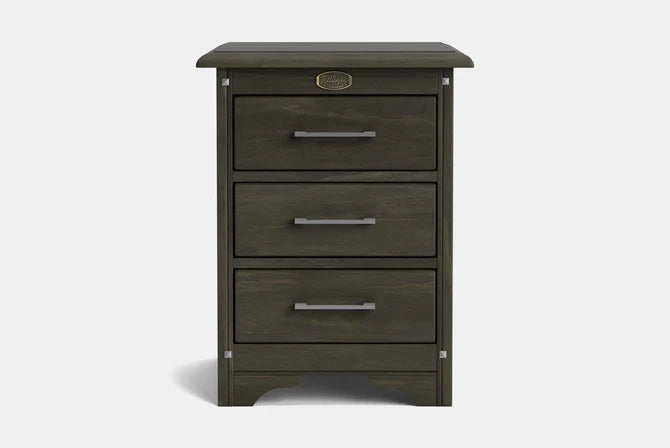 Villager 3-Drawer Bedside