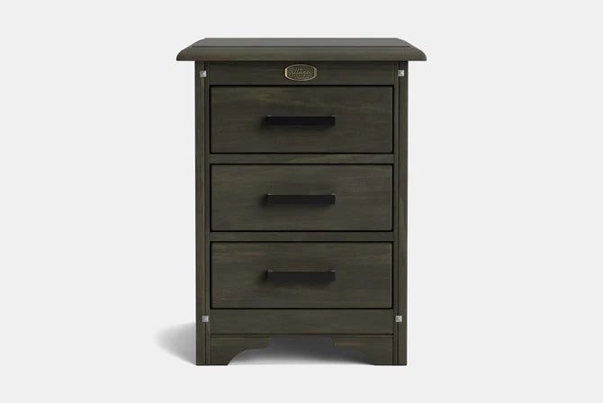 Villager 3-Drawer Bedside